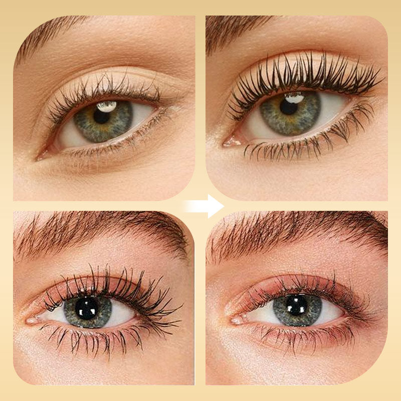 ❣️Köp 1 få 1 gratis✨Ultrafint förlängande vattenfast snabbtorkande mascara