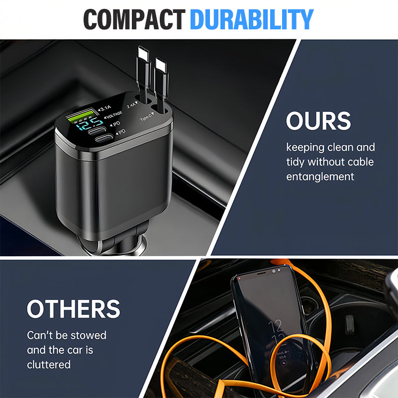 đ„Black Friday-megaerbjudande â 50 % rabatt!đ„Snabbladdare för bilen med stjĂ€rnhimmel-stĂ€mningsbelysning