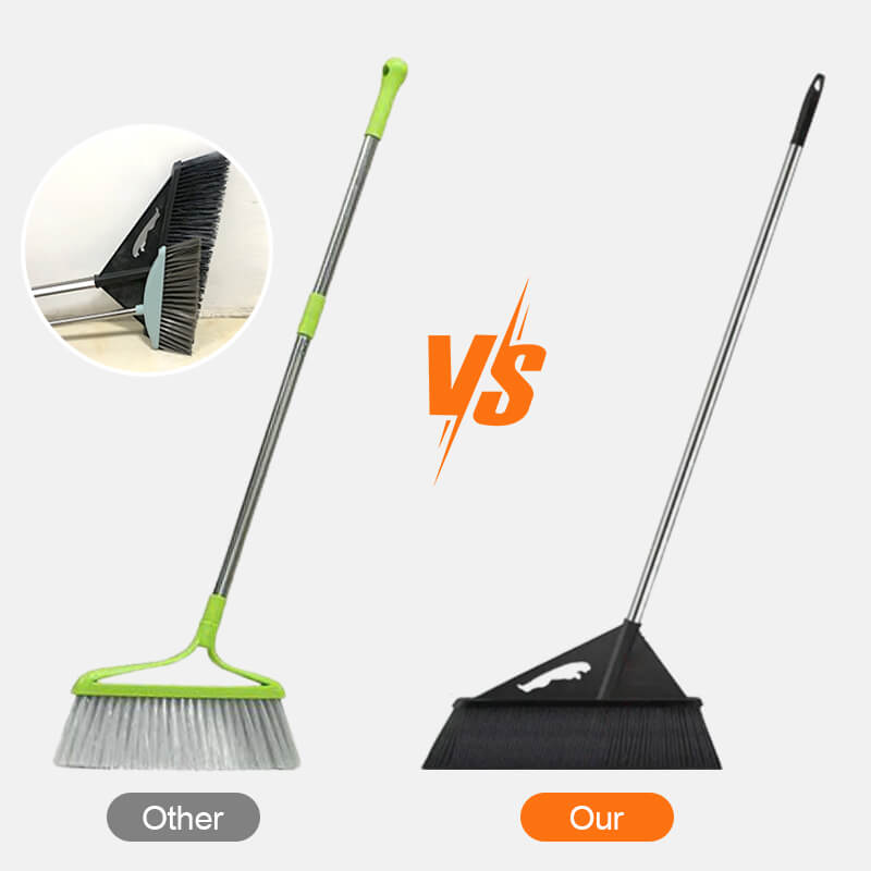 BĂ€sta presenten đ„Stor trĂ€dgĂ„rdskvast med hĂ„rd borst