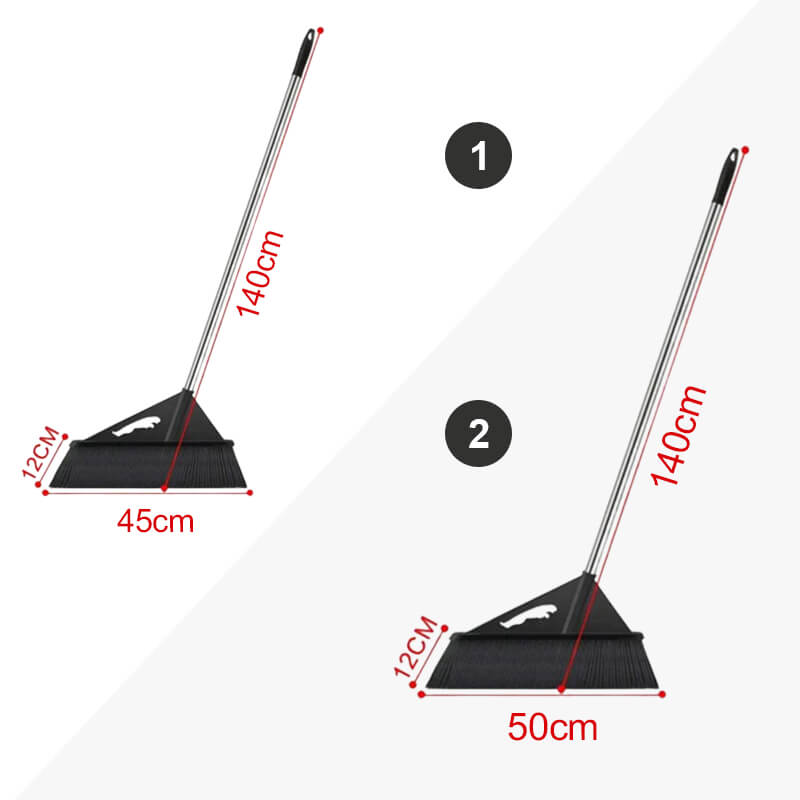 BĂ€sta presenten đ„Stor trĂ€dgĂ„rdskvast med hĂ„rd borst