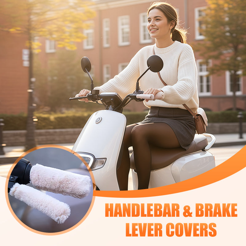 đ„Sista dagen av den tidsbegrĂ€nsade 50 %-rea!đ„Varma, fluffiga handtag- och bromshandtagsskydd