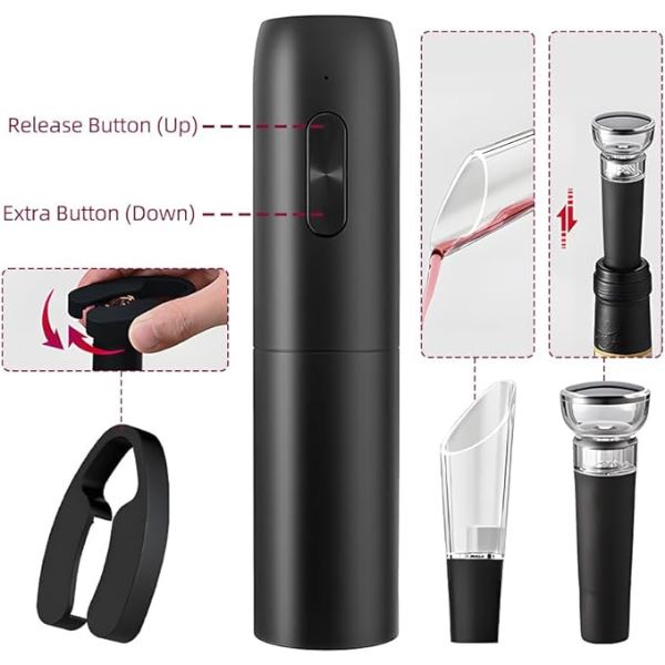 đ·âšElektrisk Vinöppnare Set