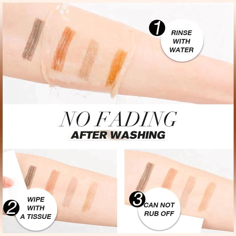 đ„KĂP 1 FĂ
 2 GRATISđ„  Naturlig ögonbrynspenna med 4 Ă€ndar, skapa snabbt snygg ögonbrynsmakeup