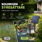 ☀️ Solcellsdriven dammluftare med inbyggd luftpump🐟