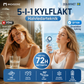 Ny 5-i-1-kylenhet 2026 – Handfläkt med halvledarkylningsfunktion – kylplatta, 199 vindhastighetsnivåer, 5-i-1-funktion och 72 timmars batteritid ❄️🌀