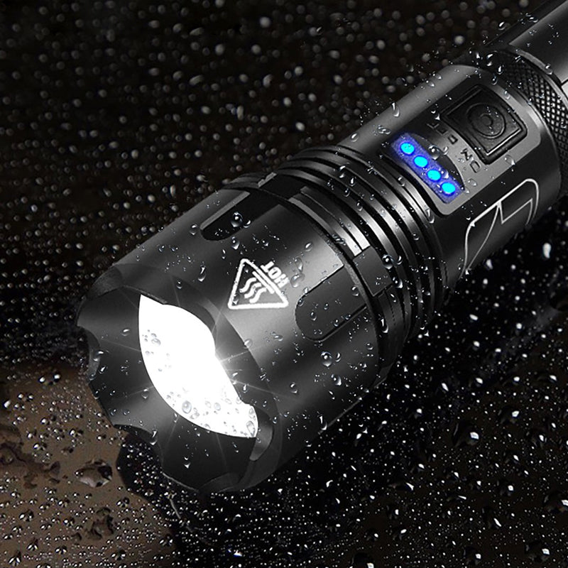 XHP50 Vattentät laser militär ficklampa