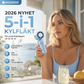 Ny 5-i-1-kylenhet 2026 – Handfläkt med halvledarkylningsfunktion – kylplatta, 199 vindhastighetsnivåer, 5-i-1-funktion och 72 timmars batteritid ❄️🌀
