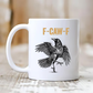 🏆55% rabatt💥F-Caw-F Rolig kycklingmugg
