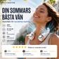 🥳2026 HETFÖRSÄLJNING🥳💞ÖVER 50 000 SÅLDA!🍃 Halsfläkt med luftkylning – ultratyst, 360° roterbar, 3 hastigheter. Handsfri kylning, lång batteritid. Sommarmåste! 😎🌬️