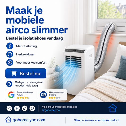 ❄️ 50% rabatt — Isolering av luftkonditionering — Håll ditt rum svalare och spara energi 🌬️