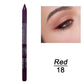 ✏️ 50% RABATT NU! 🌈 14-Pack Vattentät Färgglad Gel Eyeliner Penna – Metallic & Shimmer Finish, Smutsäker ✨