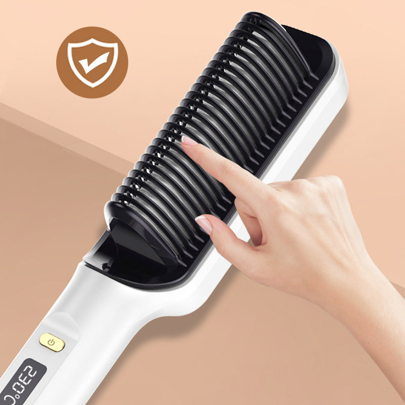 ✨2025 Pro Steam Straightener Brush-Ultimat återfuktning av håret och 3X snabbare uträtning
