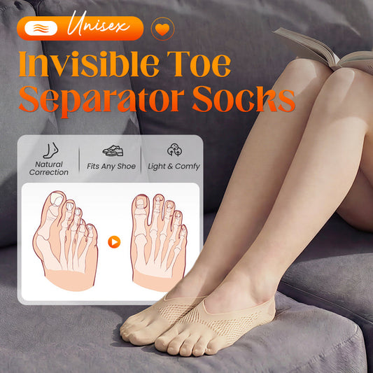 🧦Ortopediska osynliga tåstrumpor | Sommarens femtåiga korta strumpor🌸