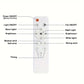 🔥 SmartBreez™ 40W LED-takfläkt med lampa ✨ Ultratis, 20,5” med fjärrkontroll 🎯 Perfekt för sovrum 😴, kök 👩‍🍳 & garage 🛠️ + GRATIS B22-adapter 🔌
