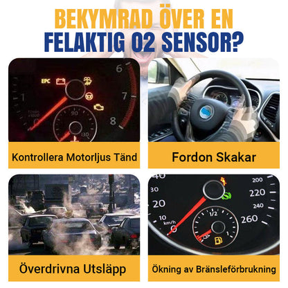 🔥Black Friday-rean avslutas snart🔥Automobil O2 Sensor Förlängningsadapter M18 * 1,5