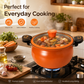 🔥 50 % RABATT! Stor emaljgryta – perfekt för stora portioner och enkel matlagning varje dag 🍲✨