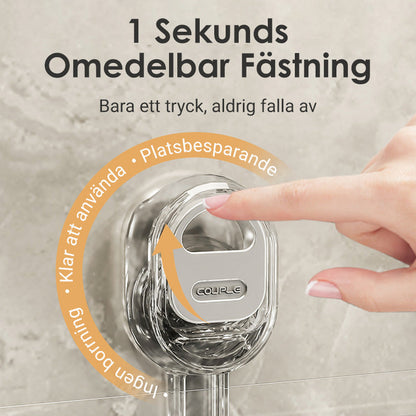 Förvaringsställ med Sugkopp och Dräneringshål