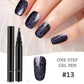 💅 ✨ One Step Nagel Gel Penna 🎨 Gratis Handhållen Mini UV-Nagellampa 💡