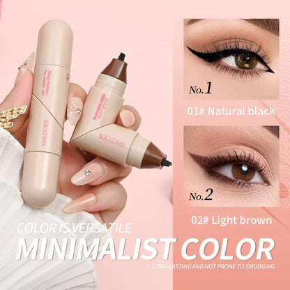 💞SISTA DAGEN – 1 + 1 GRATIS💞Vridbar eyeliner-stämpel