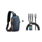 🎒 50 % RABATT! 🔥 Sportväska med USB-laddningsport – stöldskyddad, praktisk & lätt – perfekt för resor, pendling & friluftsliv ⚡
