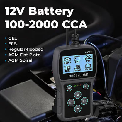 BT100 Bilbatteritestare 12V belastningstestare
