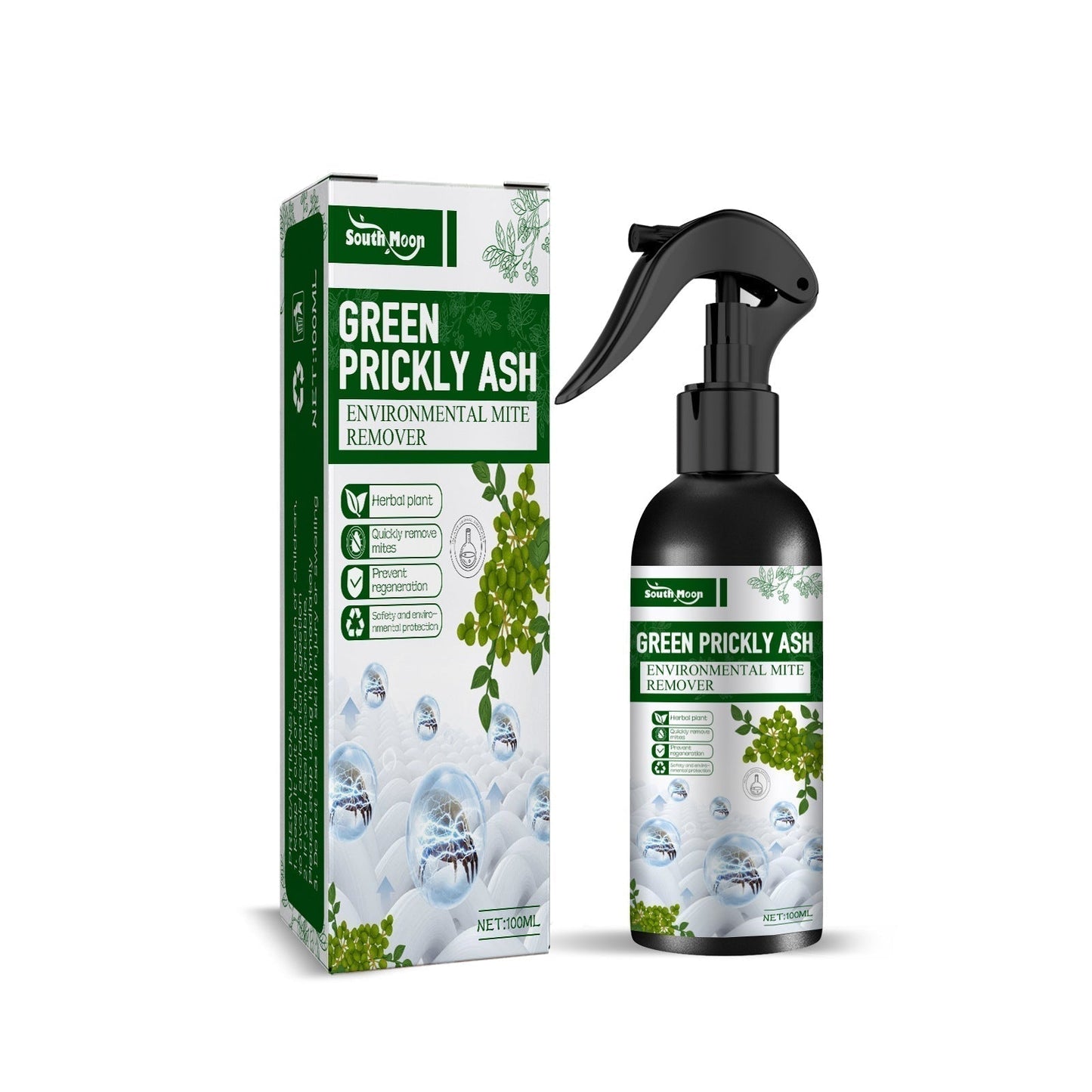 🎉Kraftfull kvalsterborttagningsspray - rengör på djupet, skyddar hälsan!