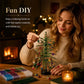 🎄✨ DIY-kit för julgran med pärlor – 🎅Skapa din egen glittrande juldekoration