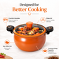 🔥 50 % RABATT! Stor emaljgryta – perfekt för stora portioner och enkel matlagning varje dag 🍲✨