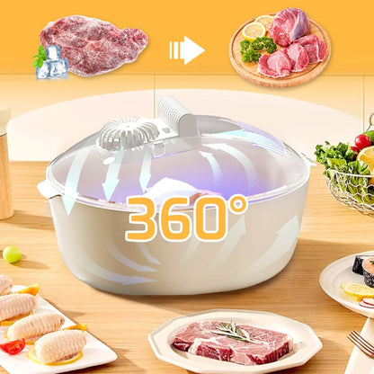 Snabb upptining av mat Defroster🥩❄️ Missa inte detta!