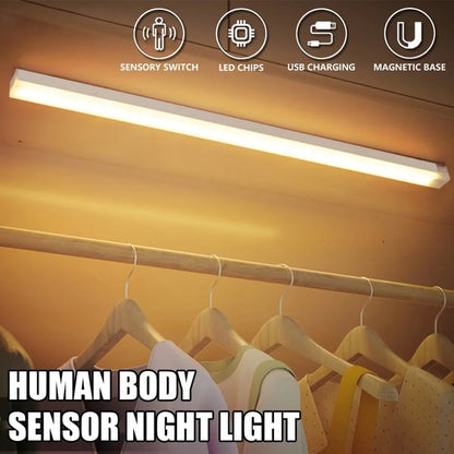 🔥Hot! Nyårsförsäljning🔥LED Smart Magnetic Human Body Sensor Light