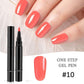 💅 ✨ One Step Nagel Gel Penna 🎨 Gratis Handhållen Mini UV-Nagellampa 💡