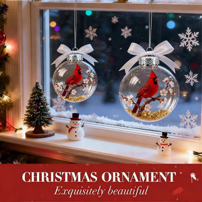 🎁Naturens fågelglasliknande sfäriska ornament