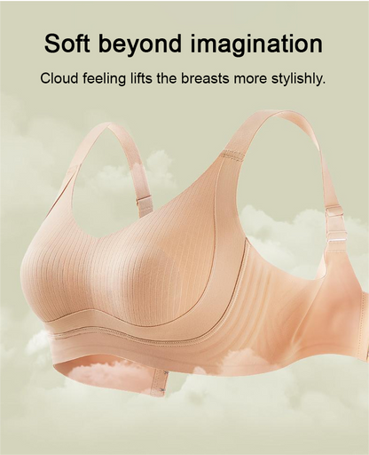 🔥Hot Sale 50% OFF🏆Trådlös, hudvänlig push-up-bh utan märken
