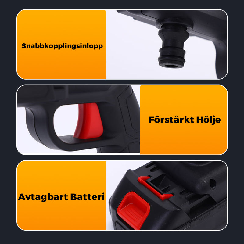 🚗2025 ny begränsad tid 50% rabatt rabatt⏰Multifunktionell bärbar sladdlös högtryckstvättmaskin🔥