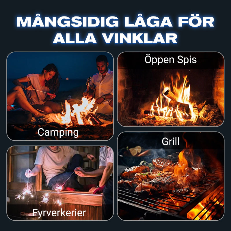 🔥Mångsidig Vindskyddad Tändare