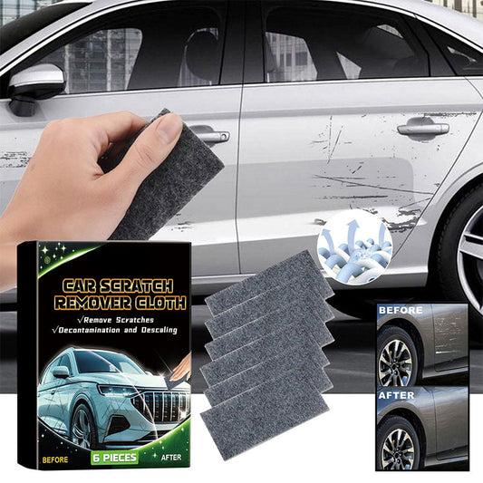 6 st Nano Sparkle-dukar för borttagning av repor på bilen