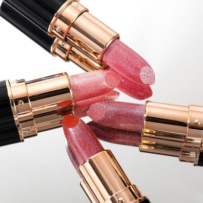 💥KÖP 1 FÅ 1 GRATIS💥🔥Läppglans Diamant Vattenfast Glitterläppstift🔥