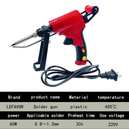 🔥Hushåll Konstant temperatur Elektrisk lödkolv Automatisk lödningssats✨