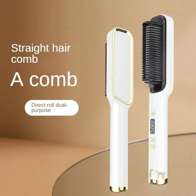 ✨2025 Pro Steam Straightener Brush-Ultimat återfuktning av håret och 3X snabbare uträtning