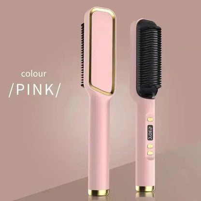 ✨2025 Pro Steam Straightener Brush-Ultimat återfuktning av håret och 3X snabbare uträtning