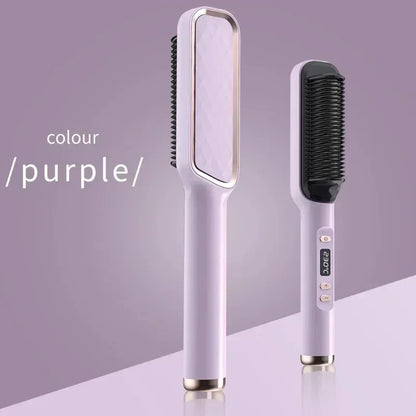 ✨2025 Pro Steam Straightener Brush-Ultimat återfuktning av håret och 3X snabbare uträtning