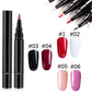 💅 ✨ One Step Nagel Gel Penna 🎨 Gratis Handhållen Mini UV-Nagellampa 💡