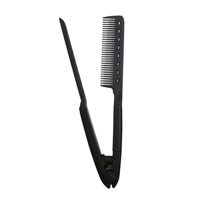 🔥Buy More Save More🎉Each Only ￡2.39!!!🔥V-shaped clip design curling comb