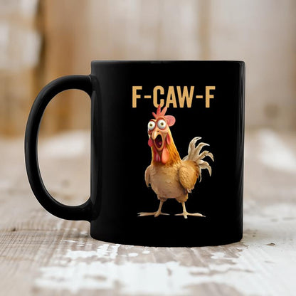 🏆55% rabatt💥F-Caw-F Rolig kycklingmugg