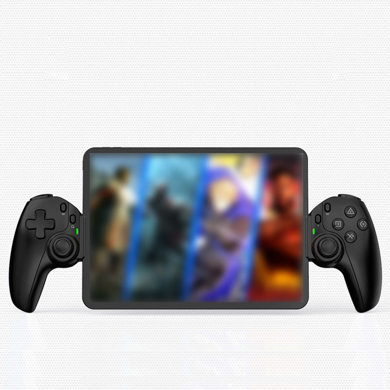 Universell utdragbar gamepad med 2 programmerbara bakknappa