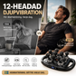 Multifunktionell automatisk 12-rullars muskelmassage maskin