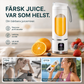 🥤 50% RABATT NU! ⚡ Färsk Juice på Några Sekunder – Kompakt & Sladdlös – Perfekt för Kontor, Gym & Resor – 450ml Kapacitet 🍎
