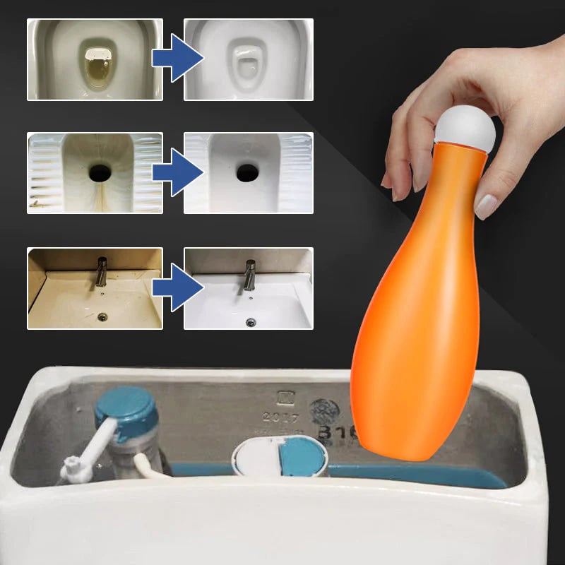 🔥KÖP 2 FÅ 1 GRATIS- Bowling Blue Bubble toalettskålrengöring
