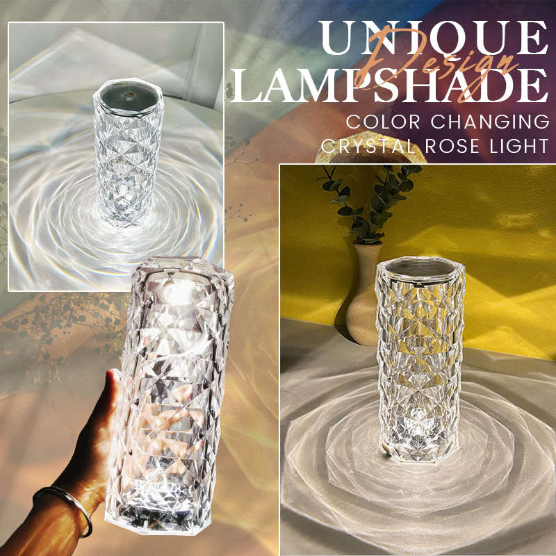 🎁Christmas Sales 2024 - 50% rabatt🎁Touch Rose Crystal Lamp - Köp 2 Få gratis frakt!