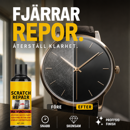 🔍 52% RABATT NU! 💎Multifunktionell polish mot repor – återställer klarhet och glans på klockor, smycken, linser och metall ✨🛡️